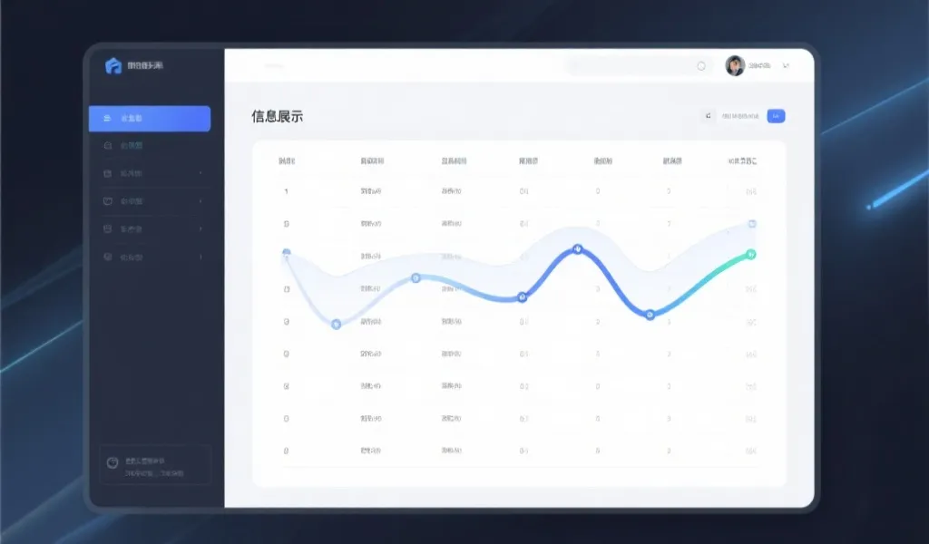 开奖结果展示界面示意